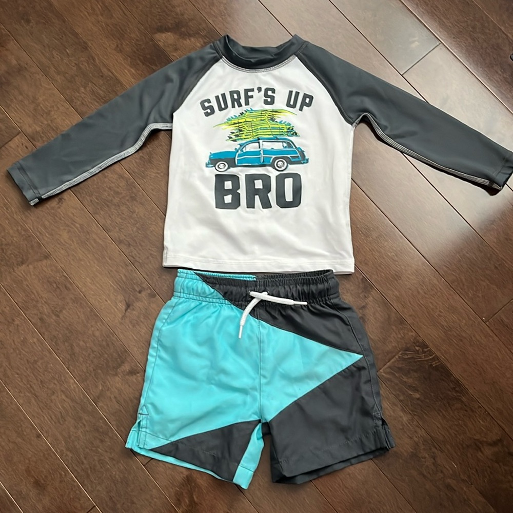 2T 2-piece bathing suit